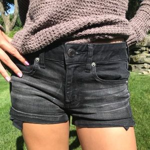 Black American Eagle Shorts